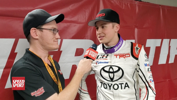 LIVE from the Chili Bowl - Christopher Bell Thursday Winner Interview
