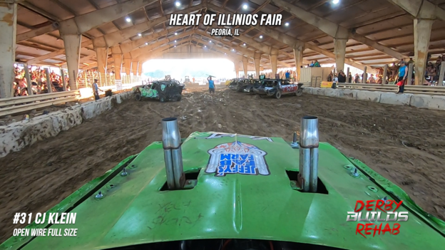 Onboard Cams: #31 CJ Heart of Illinois Fair 2022 - Open Wire Full Size